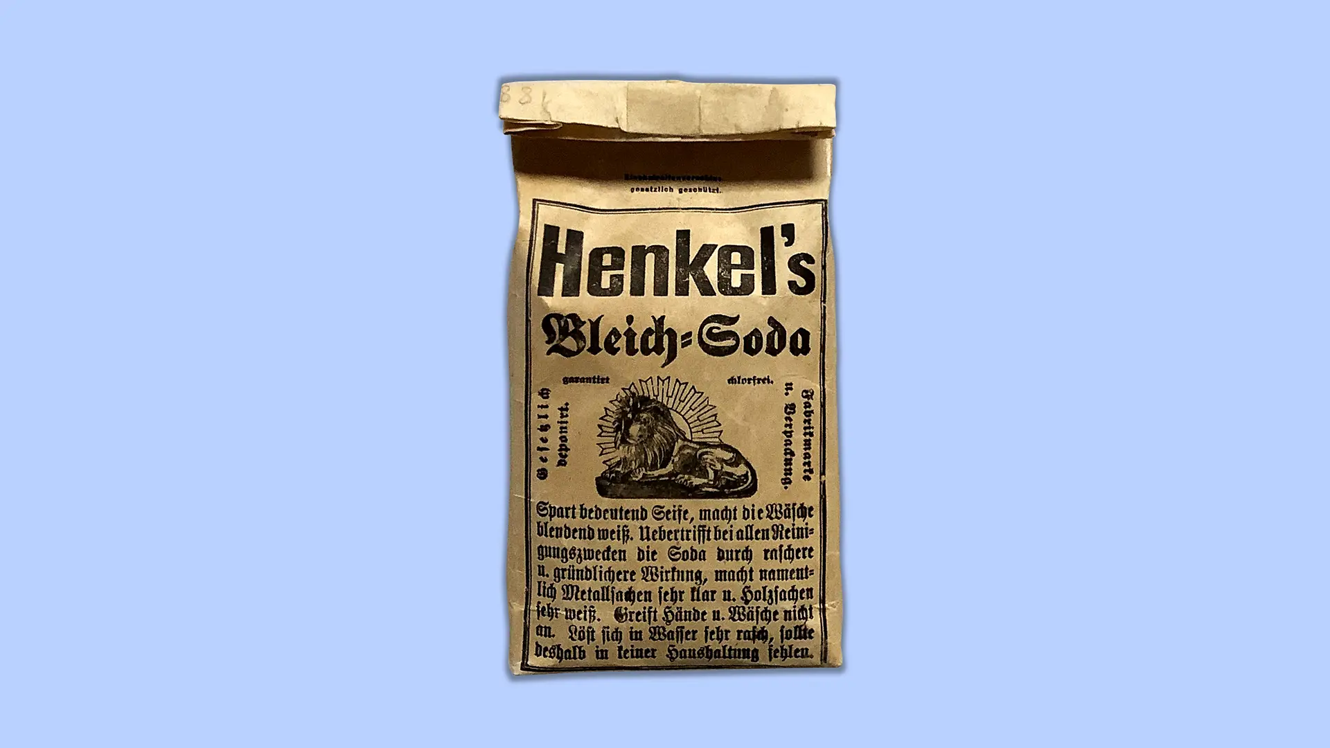 Förpackning av Henkels Henkel’s Bleich-Soda.