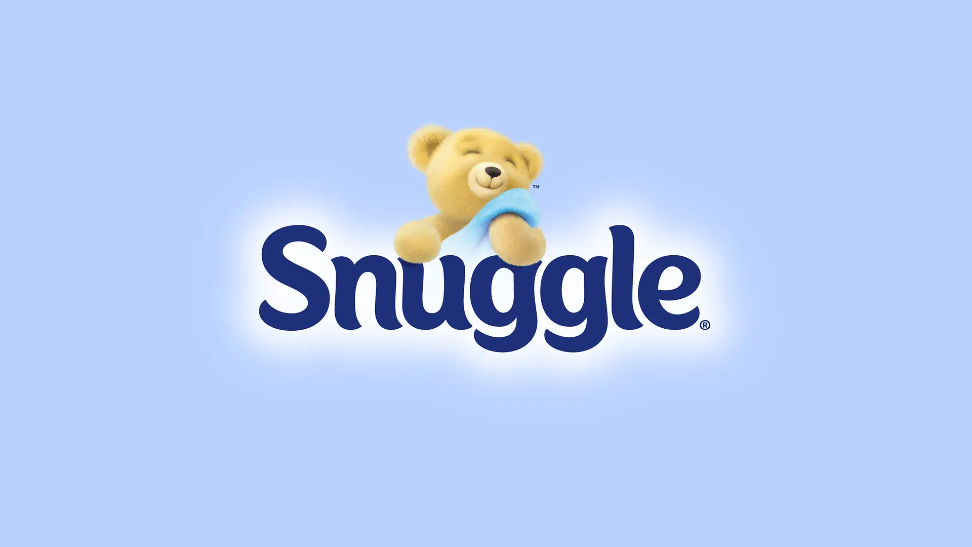 Snuggle Bear – maskot för sköljmedlet Snuggle.